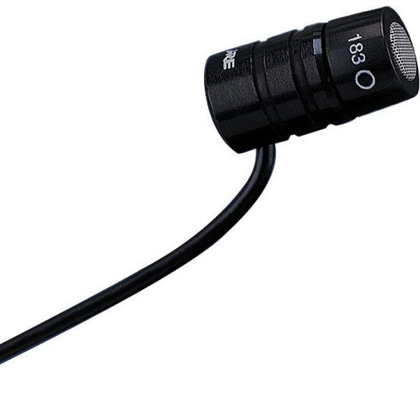 shure condenser microphones shure mx183 microflex lavalier microphone