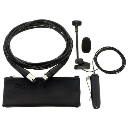 shure condenser microphones shure pga98h-xlr cardioid condenser instrument microphone