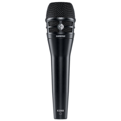 shure dynamic microphones black shure ksm8 dualdyne vocal microphone 