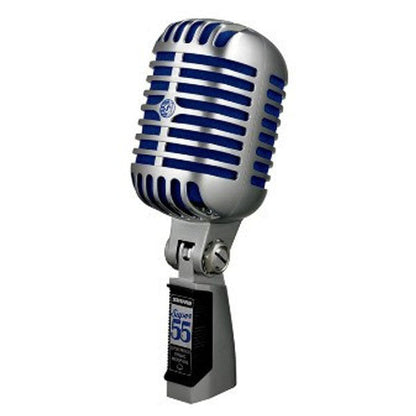 shure dynamic microphones chrome shure super 55 deluxe vocal microphone    