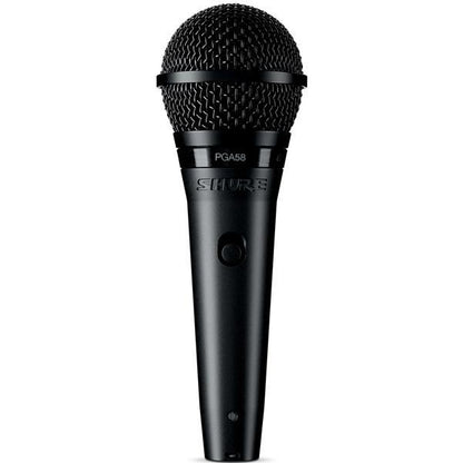 shure dynamic microphones include xlr to xlr cable shure pga58-xlr cardioid dynamic vocal microphone      