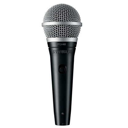 Shure Dynamic Microphones Including XLR to XLR Cable Shure PGA48-XLR Cardioid Dynamic Vocal Microphone 