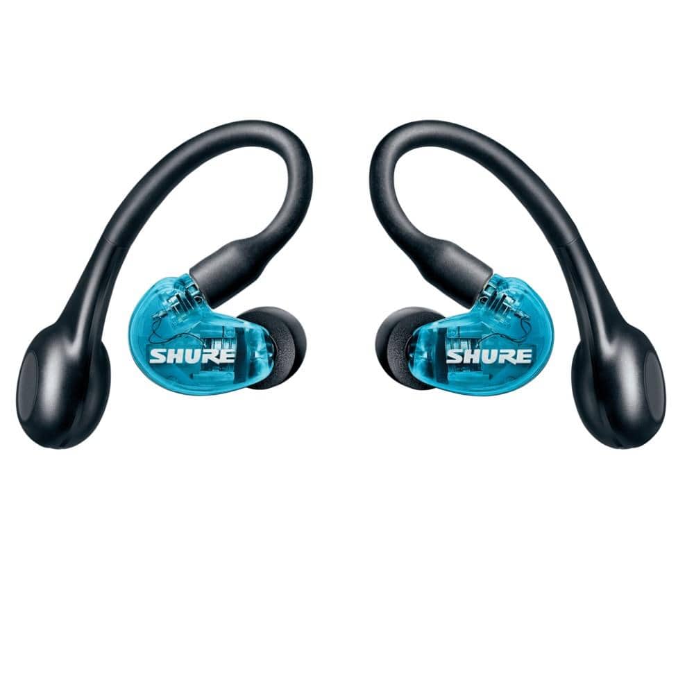 shure earphones blue shure aonic 215 true wireless sound isolating earphones      #color_blue