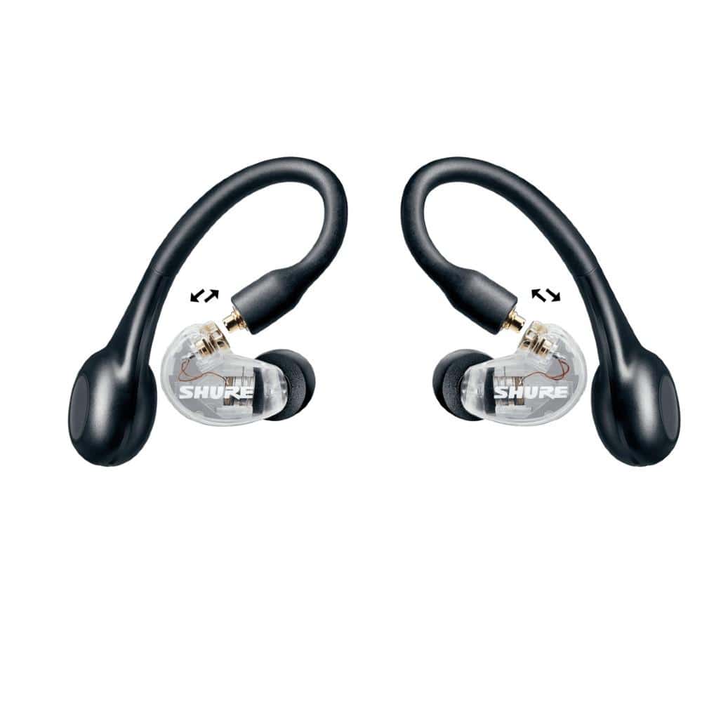 shure earphones shure aonic 215 true wireless sound isolating earphones      #color_clear