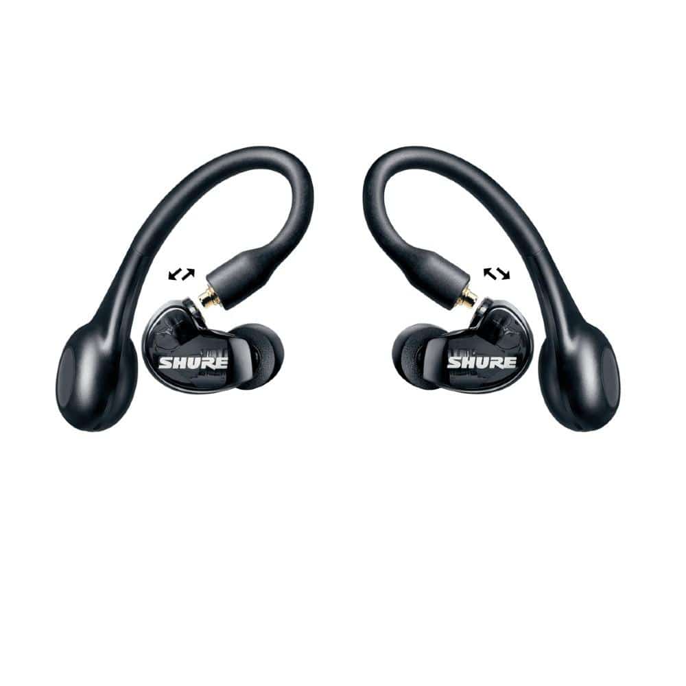shure earphones shure aonic 215 true wireless sound isolating earphones      #color_black