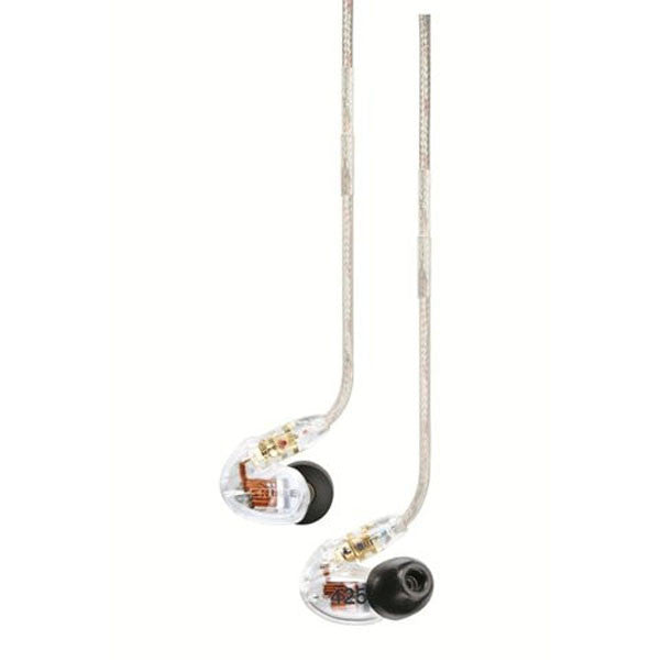 shure headphones shure se425-cl-kce dual high-definition microdriver earphone