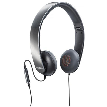 shure headphones shure srh145/m+a portable headphones with remote + mic