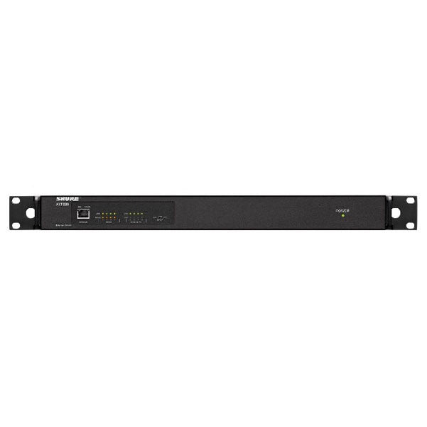 shure rack mounted effects shure axt620 axient roadrack ethernet switch