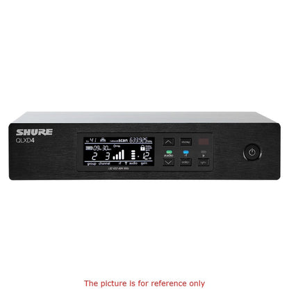 Shure Wireless Systems H53 534 - 598 MHz Shure QLXD4IN Digital Wireless Receiver