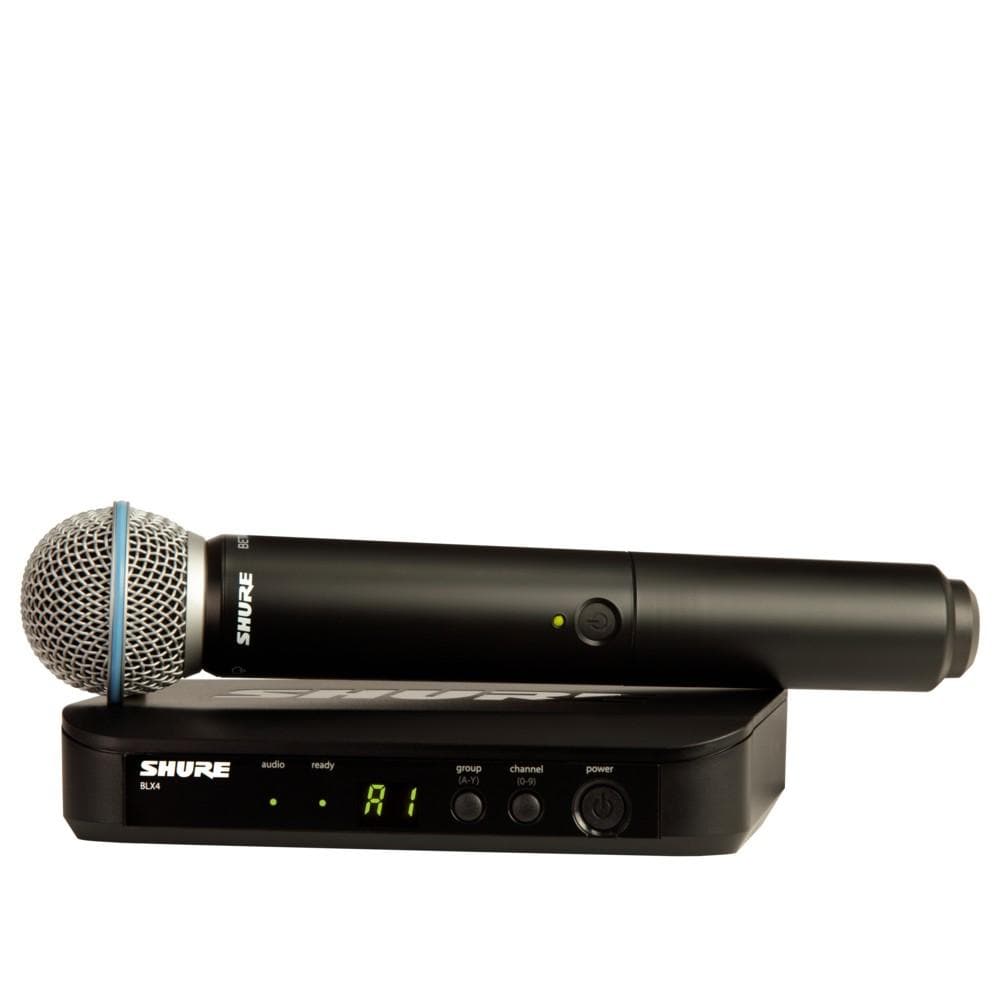 shure wireless systems shure blx24in/b58 vocal system