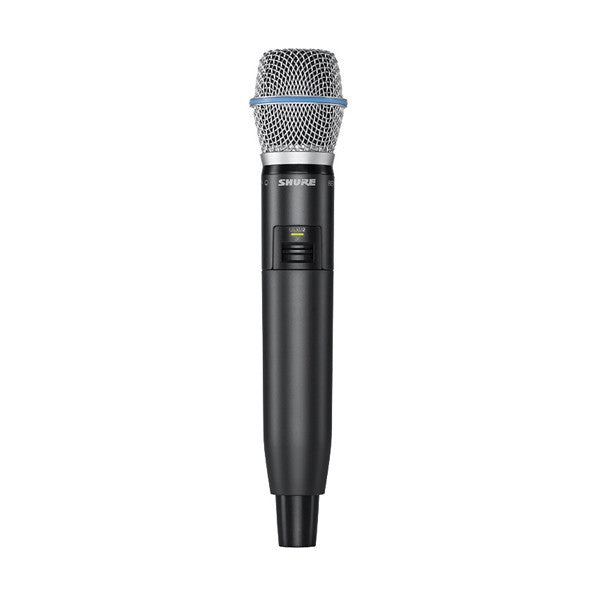 shure wireless systems shure glxd2/beta87a handheld transmitter