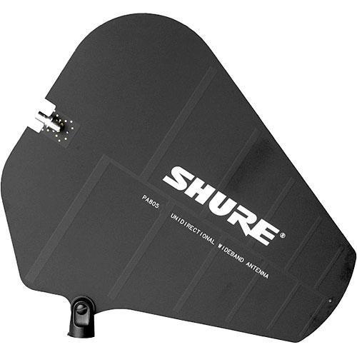 shure wireless systems shure pa805x directional antenna