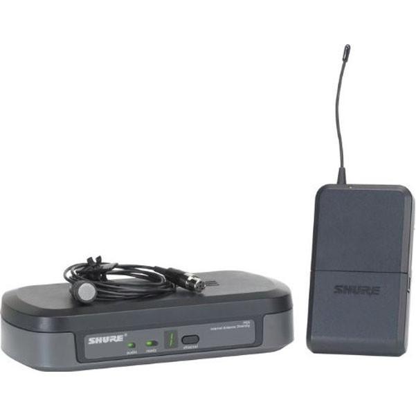 shure wireless systems shure pg14/pg185 wireless lapel microphone system