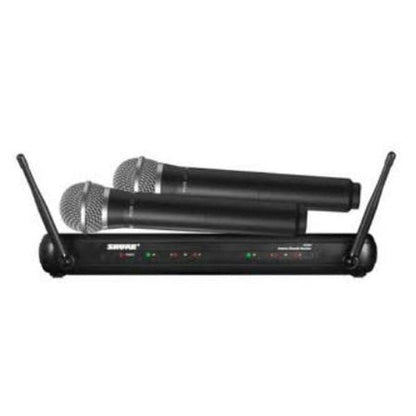 shure wireless systems shure svx288/pg58 wireless microphone