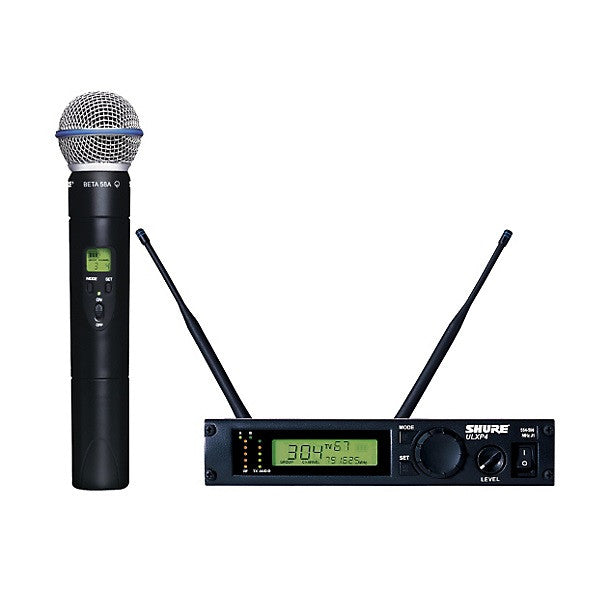 shure wireless systems shure ulxp24/87 handheld wireless microphone system