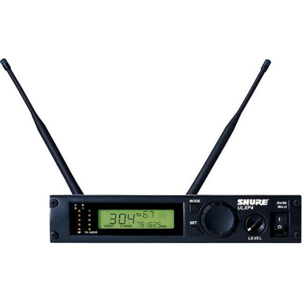 shure wireless systems shure ulxp4 wireless receiver