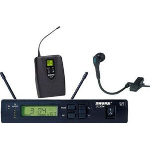shure wireless systems shure ulxs14/16 wireless instrument system