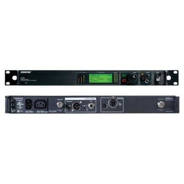 shure wireless systems shure ur4s+ diversity uhf wireless microphone receiver