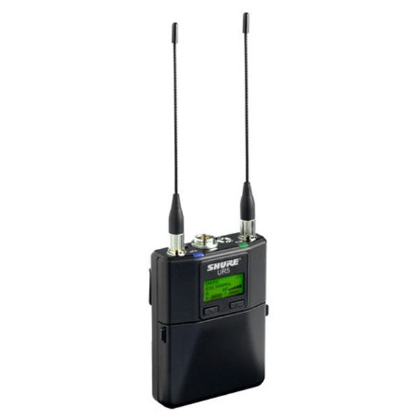 shure wireless systems shure ur5 portable wireless microphone receiver