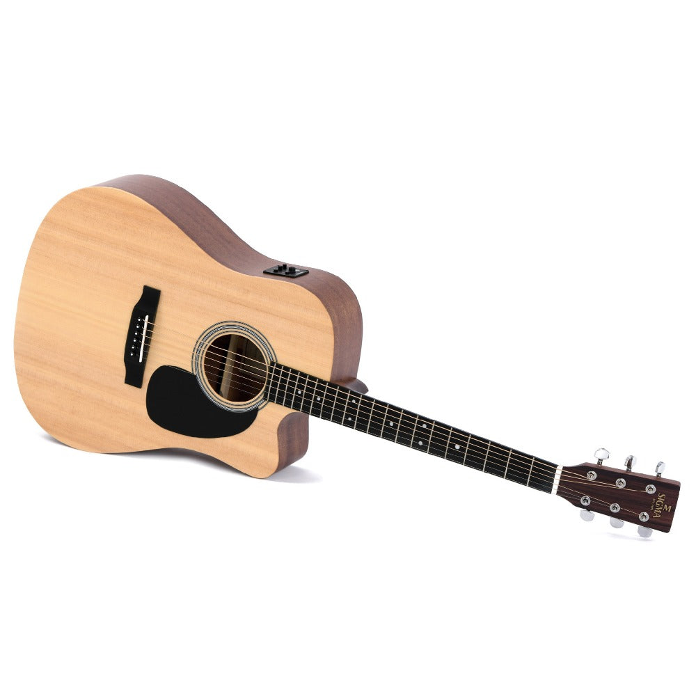 Sigma Electric Guitars Sigma DMC-STE  Fishman Presys II 6 String Electro Acoustic Guitar
