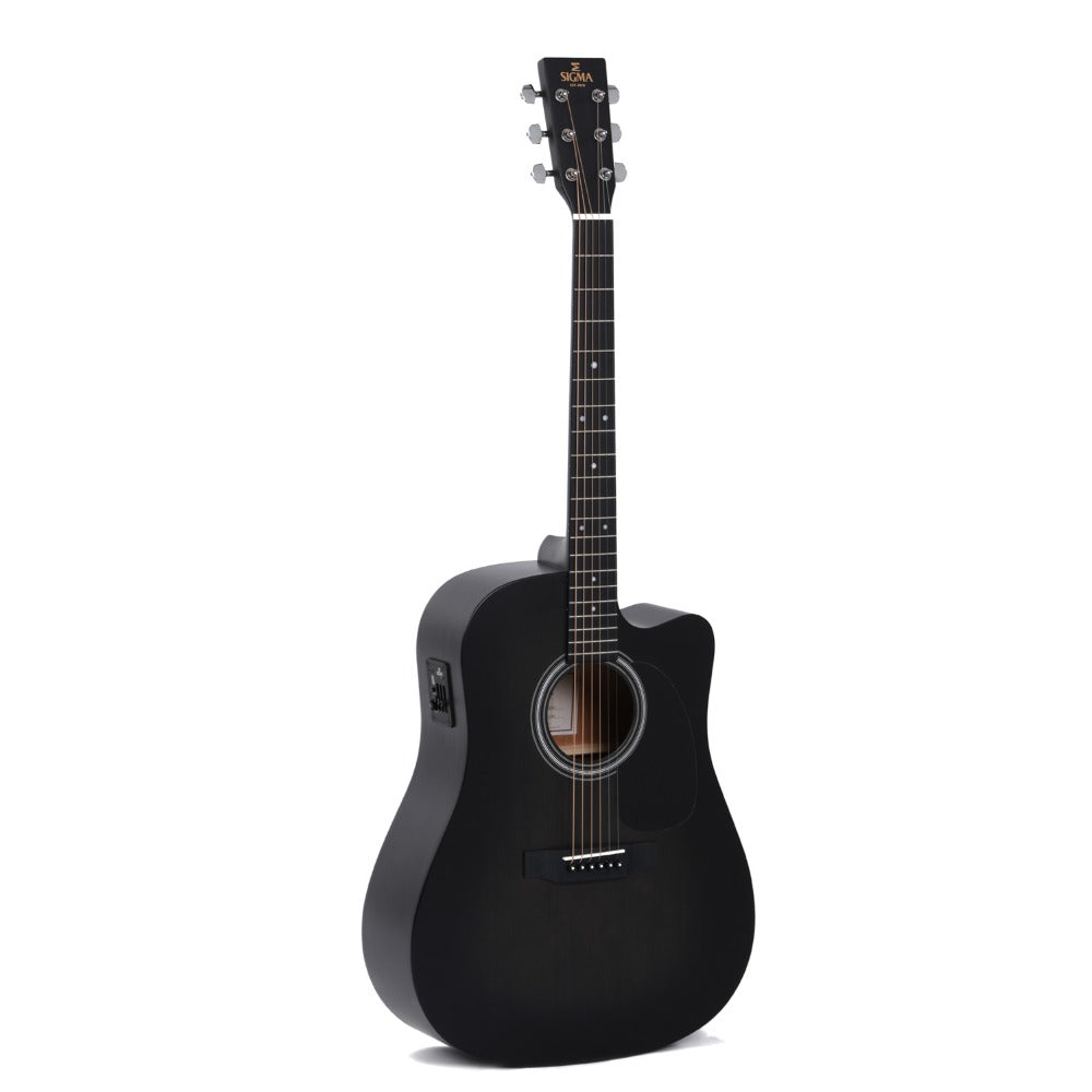 Sigma Electro Acoustic Guitars Sigma DMCE-BKB 6 String Electro Acoustic Guitar