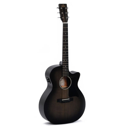 sigma electro acoustic guitars sigma gmc-ste-bkb 6 string electro acoustic guitar   