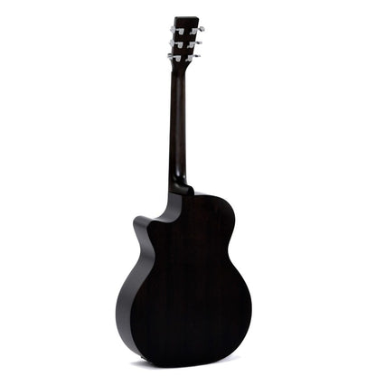 sigma electro acoustic guitars sigma gmc-ste-bkb 6 string electro acoustic guitar   