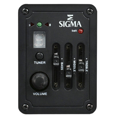 sigma electro acoustic guitars sigma ooome 6 string electro acoustic guitar     