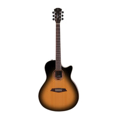 Sire Acoustic Guitars Vintage Sunburst Sire R3 GZ Grand Auditorium 6-String Acoustic Guitar - Natural