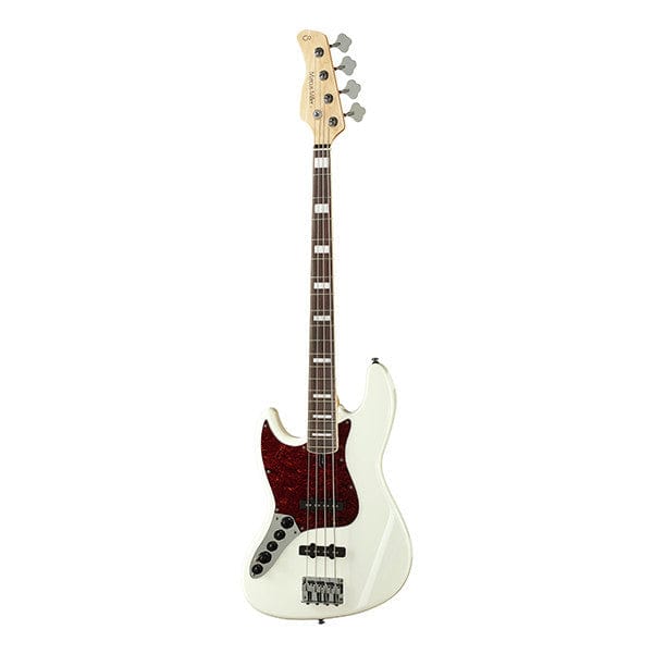 sire bass guitars antique white sire marcus miller v7 4-strings lh alder bass guitar   