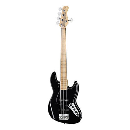 sire bass guitars black sire marcus miller v7 5-strings vintage alder fretless bass guitar   