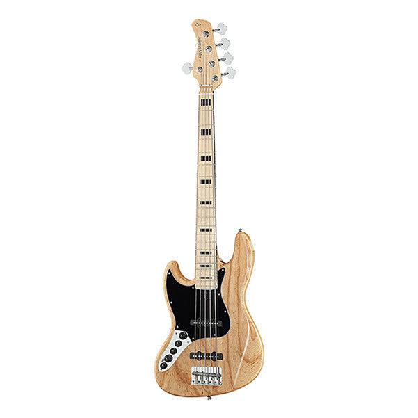 sire bass guitars natural sire marcus miller v7 5-strings lh vintage swamp ash bass guitar    #color_natural