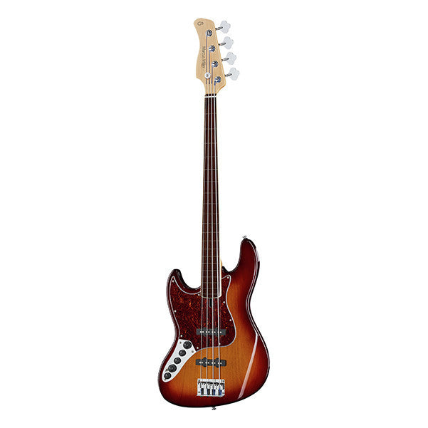 sire bass guitars sire marcus miller v7 4-strings lh vintage alder bass guitar - tobacco sunburst