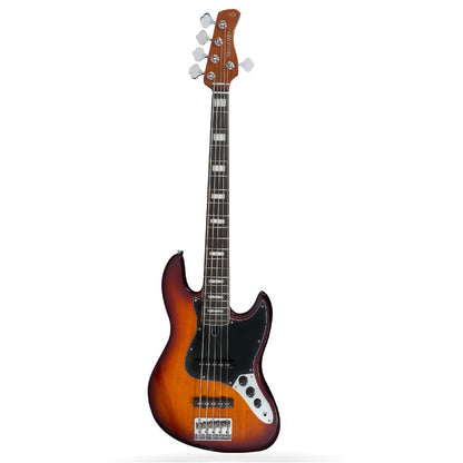 sire bass guitars tobacco sunburst sire v5r alder marcus miller 5 string bass guitar   