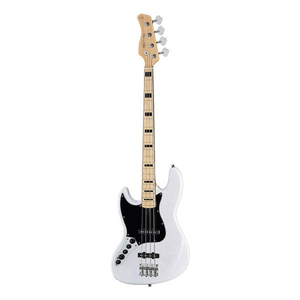 sire bass guitars white blonde sire marcus miller v7 4-strings vintage lh swamp ash bass guitar    #color_white-blonde