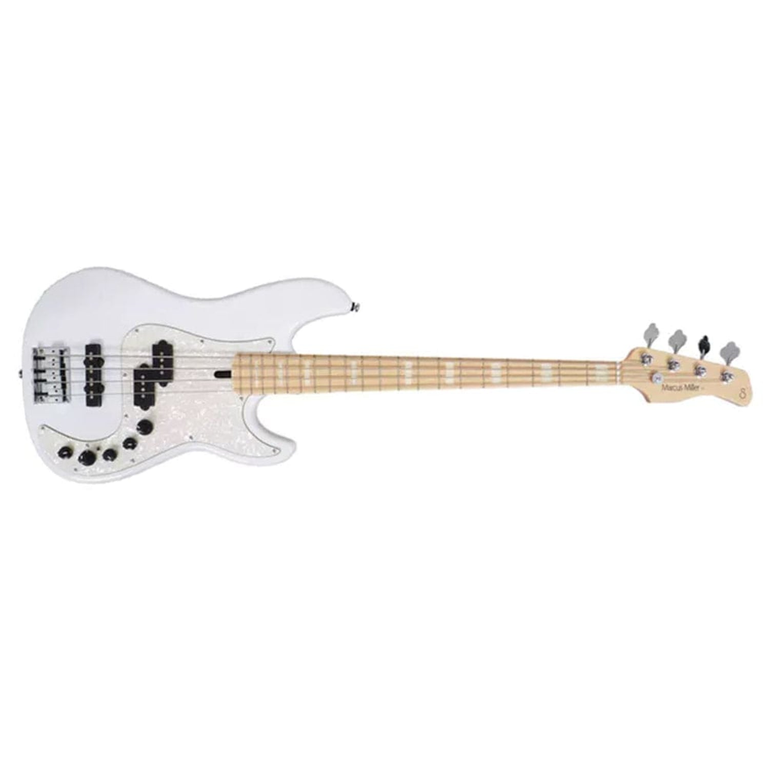 Sire Bass Guitars White Sire Marcus Miller P7 Swamp Ash 4-String Electric Bass Guitar