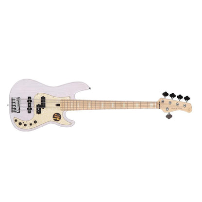Sire Bass Guitars White Sire Marcus Miller P7 Swamp Ash 5-String Electric Bass Guitar