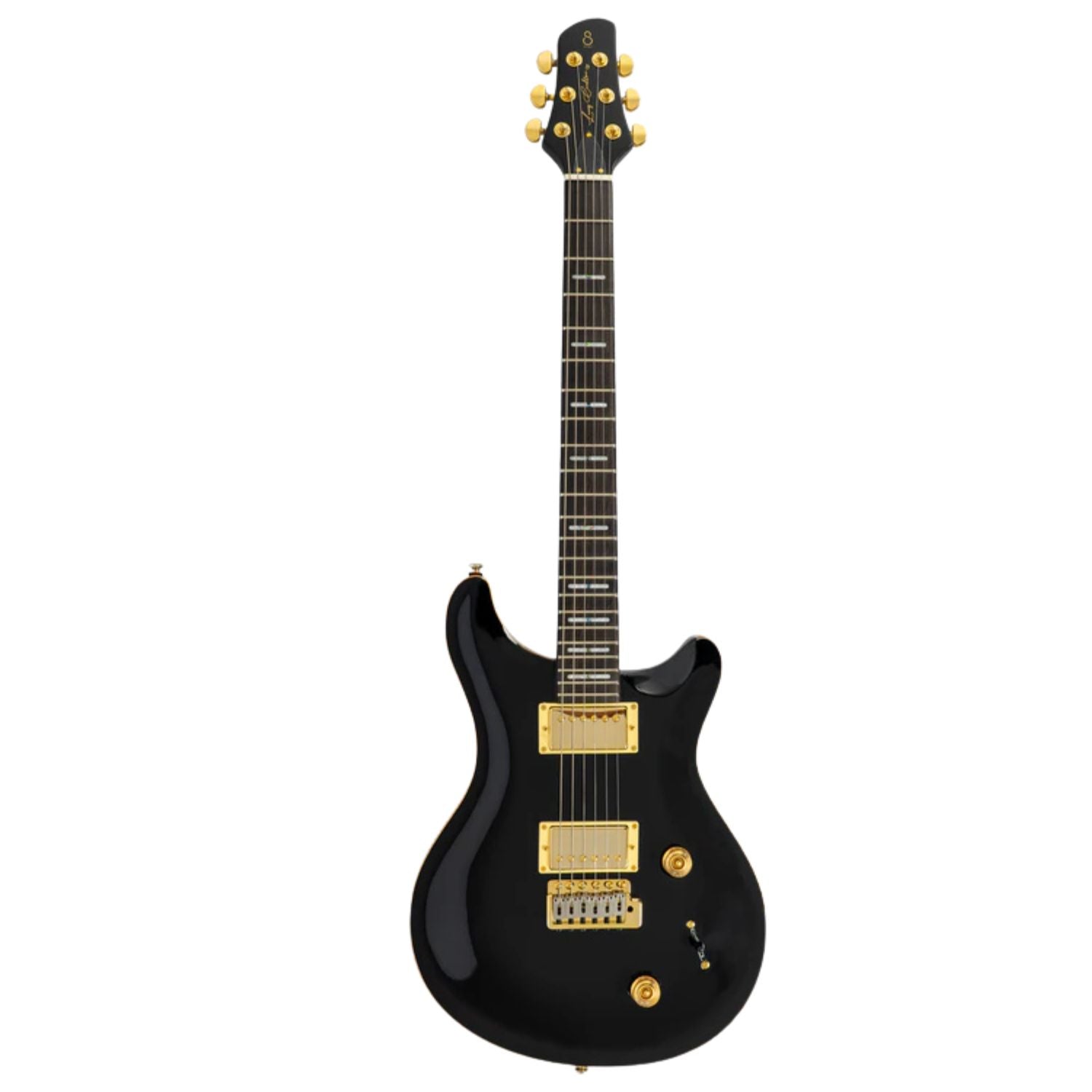 Sire Electric Guitars Black Sire Q7 Larry Carlton Q Series 6 String Electric Guitar