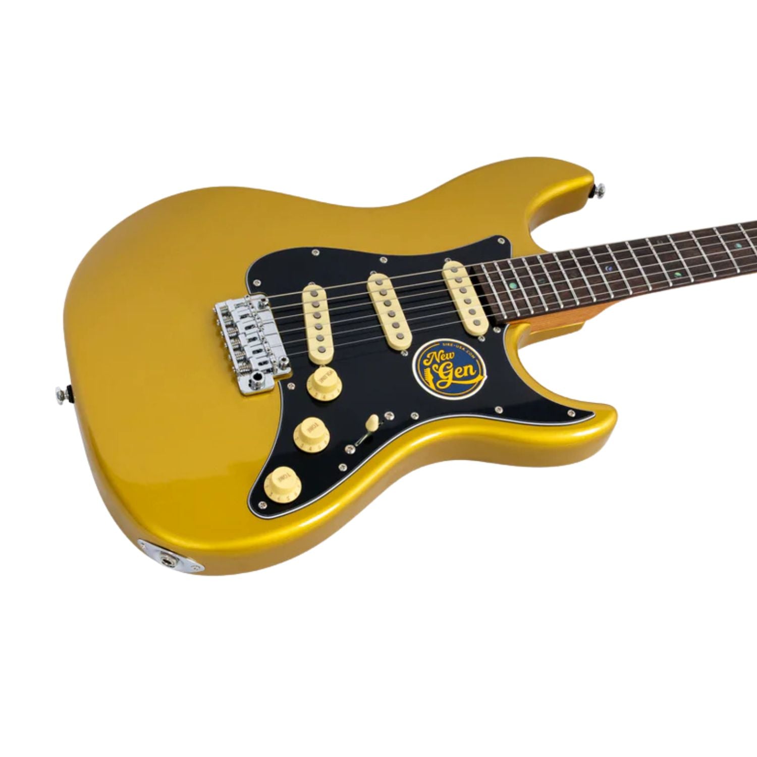 Sire Electric Guitars Metallic Gold Sire Larry Carlton S7 New Gen 6 String Electric Guitar
