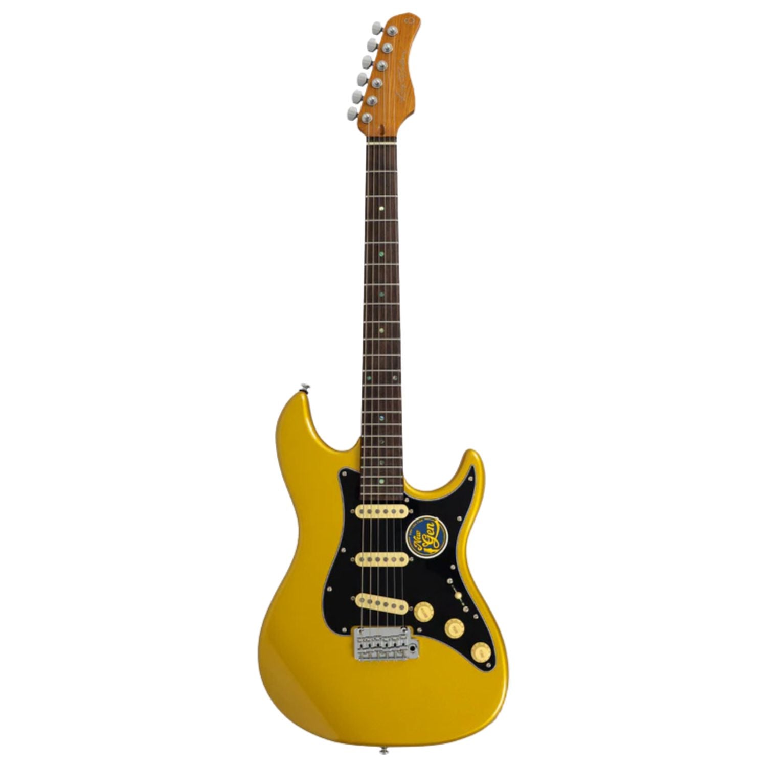 Sire Electric Guitars Metallic Gold Sire Larry Carlton S7 New Gen 6 String Electric Guitar