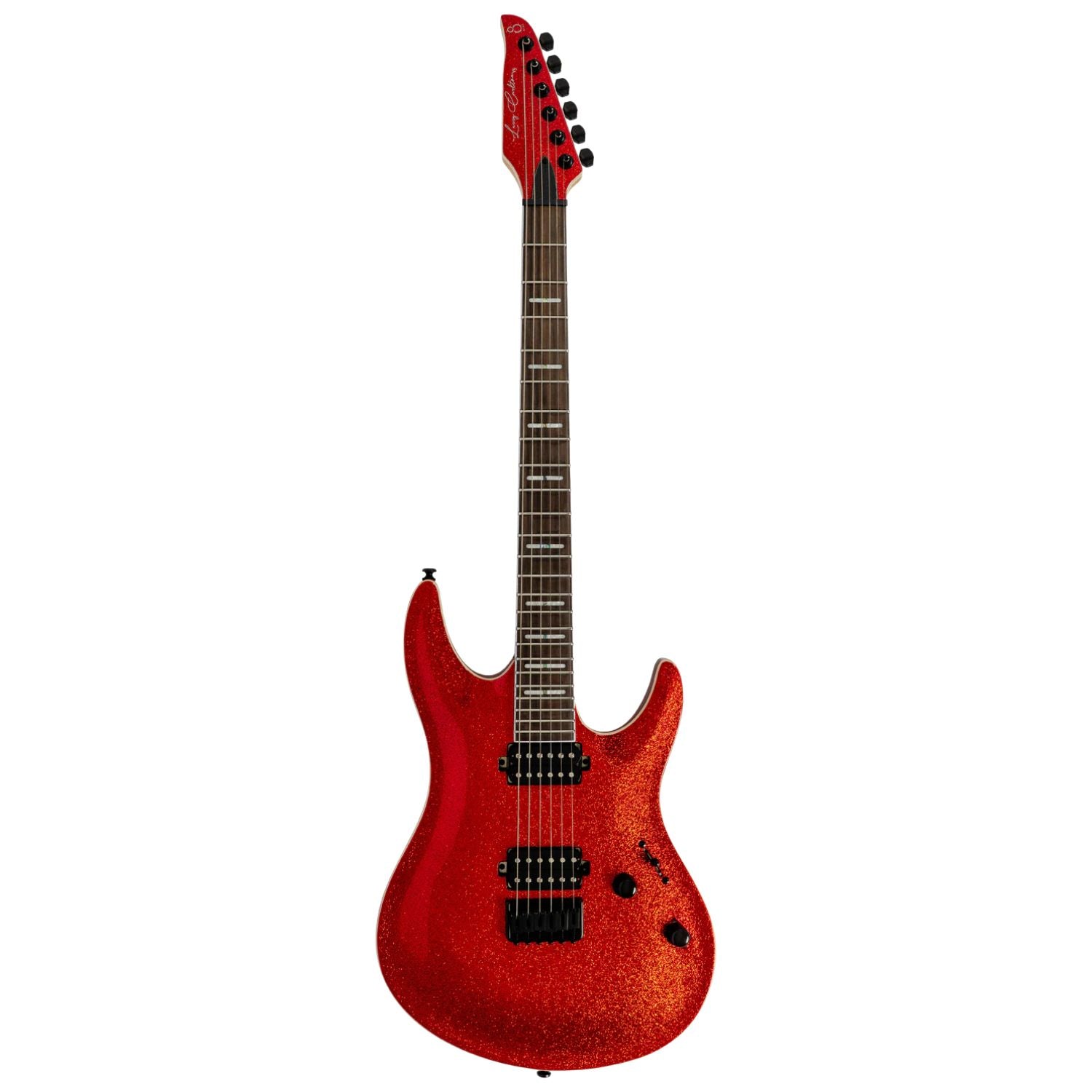 Sire Electric Guitars Red Sparkle Sire Larry Carlton Y5 6 String Electric Guitar