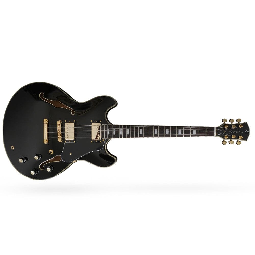sire electric guitars sire larry carlton h7 6 string electric guitar   #color_black