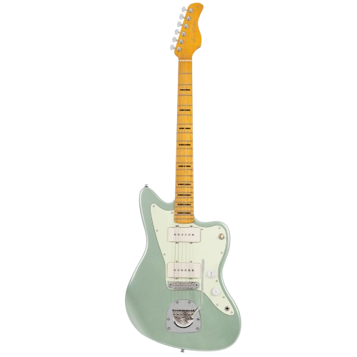 Sire Electric Guitars Surf Green Metallic Sire Larry Carlton J5 6 String Electric Guitar