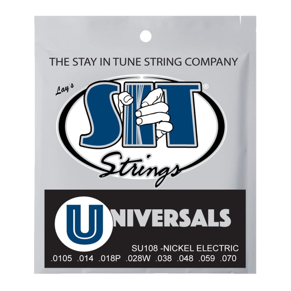 sit electric guitar strings sit strings su108 universals balanced tension 8-string electric guitar strings