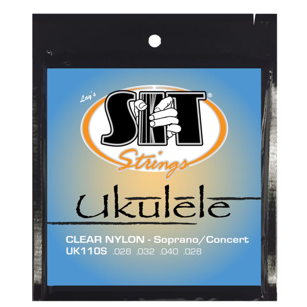 SIT Ukulele Strings SIT Strings UK110S Soprano Concert Clear Nylon Standard Ukulele Strings