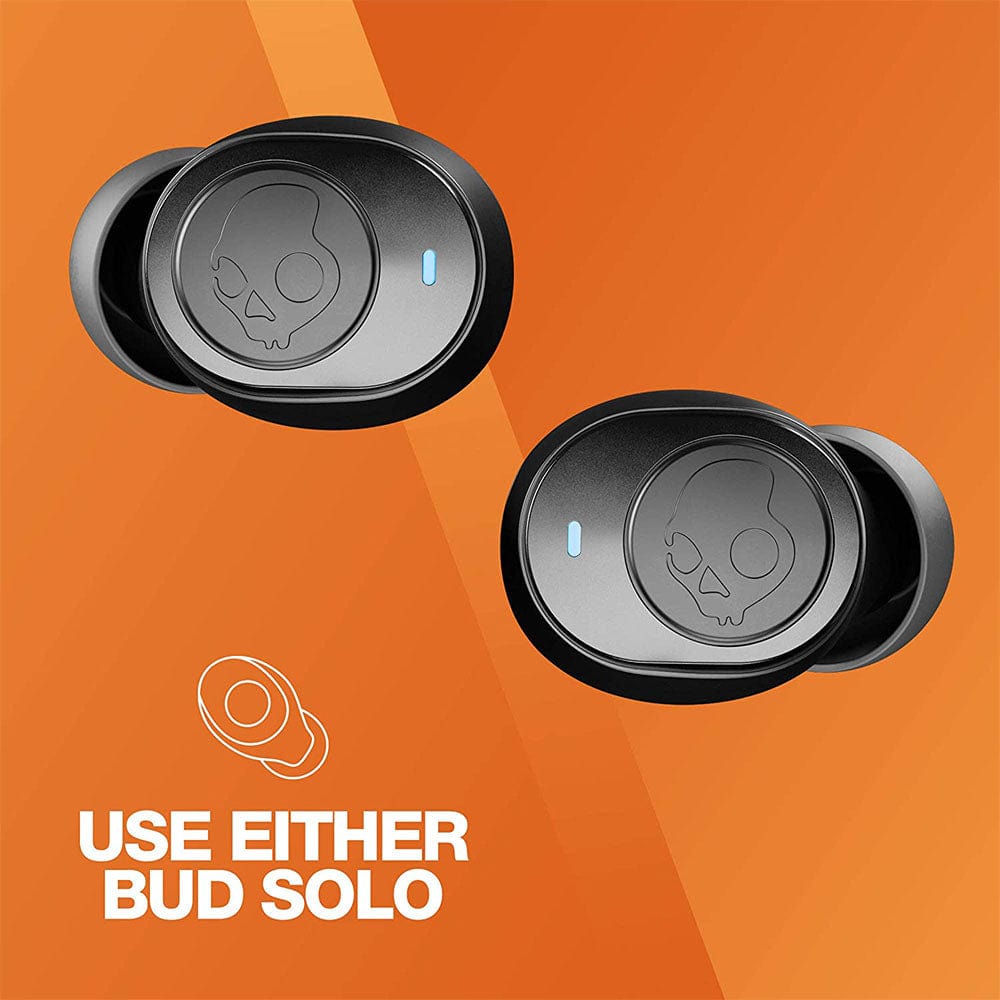 skullcandy true wireless in-ear headphones skullcandy jib true wireless (tws) earbuds   #color_black-orange