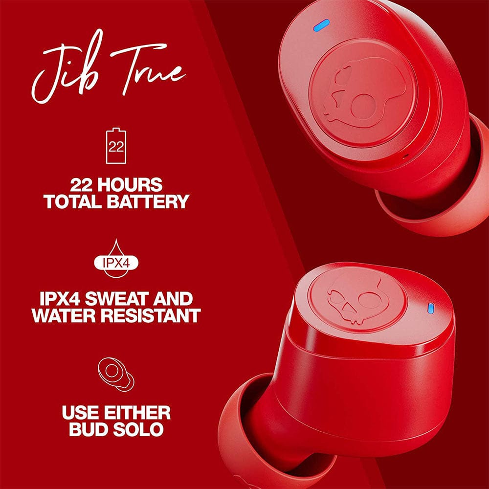 skullcandy true wireless in-ear headphones skullcandy jib true wireless (tws) earbuds   #color_golden-red