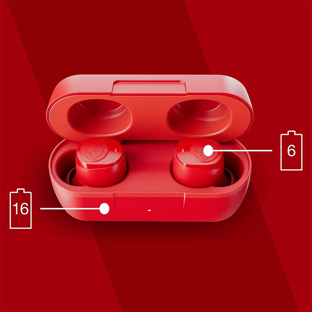 skullcandy true wireless in-ear headphones skullcandy jib true wireless (tws) earbuds   #color_golden-red