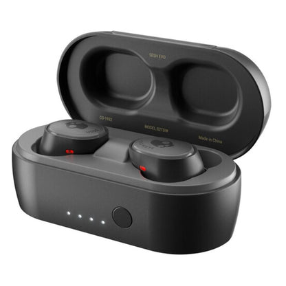 skullcandy true wireless in-ear headphones skullcandy sesh evo in-ear true wireless earbud - black 