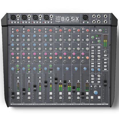 solid state logic analog mixers solid state logic big six 18-input desktop analog mixer